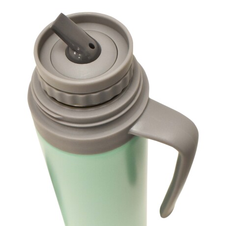 Termo Acero Inox 0.75L Manija Fija Mantiene Frío Calor Comet Verde Claro