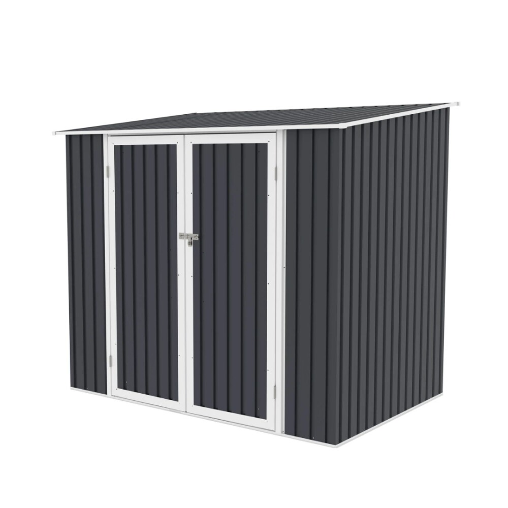 Galpón prefabricado Reforzado 2 Puertas JOY B Gris