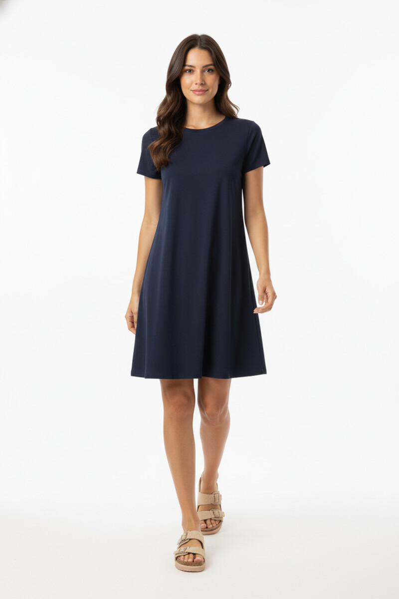 Vestido Cradok - Azul Marino 