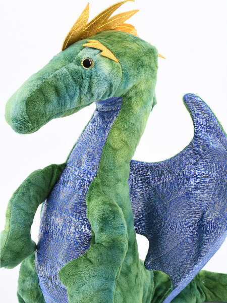 DRAGON PELUCHE AZUL