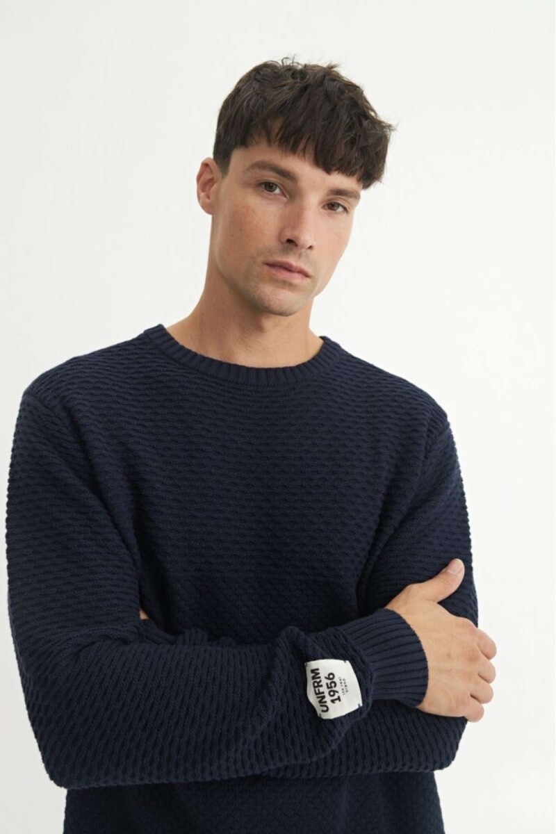 Buzo punto Adam - Marino 