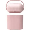 Papelera pañales Anti olor BUBA stone rosa
