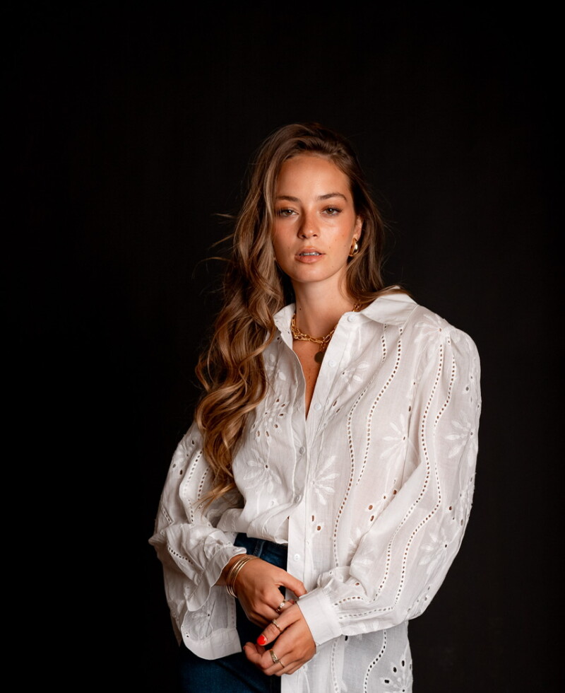 Camisa Lucienne blanco