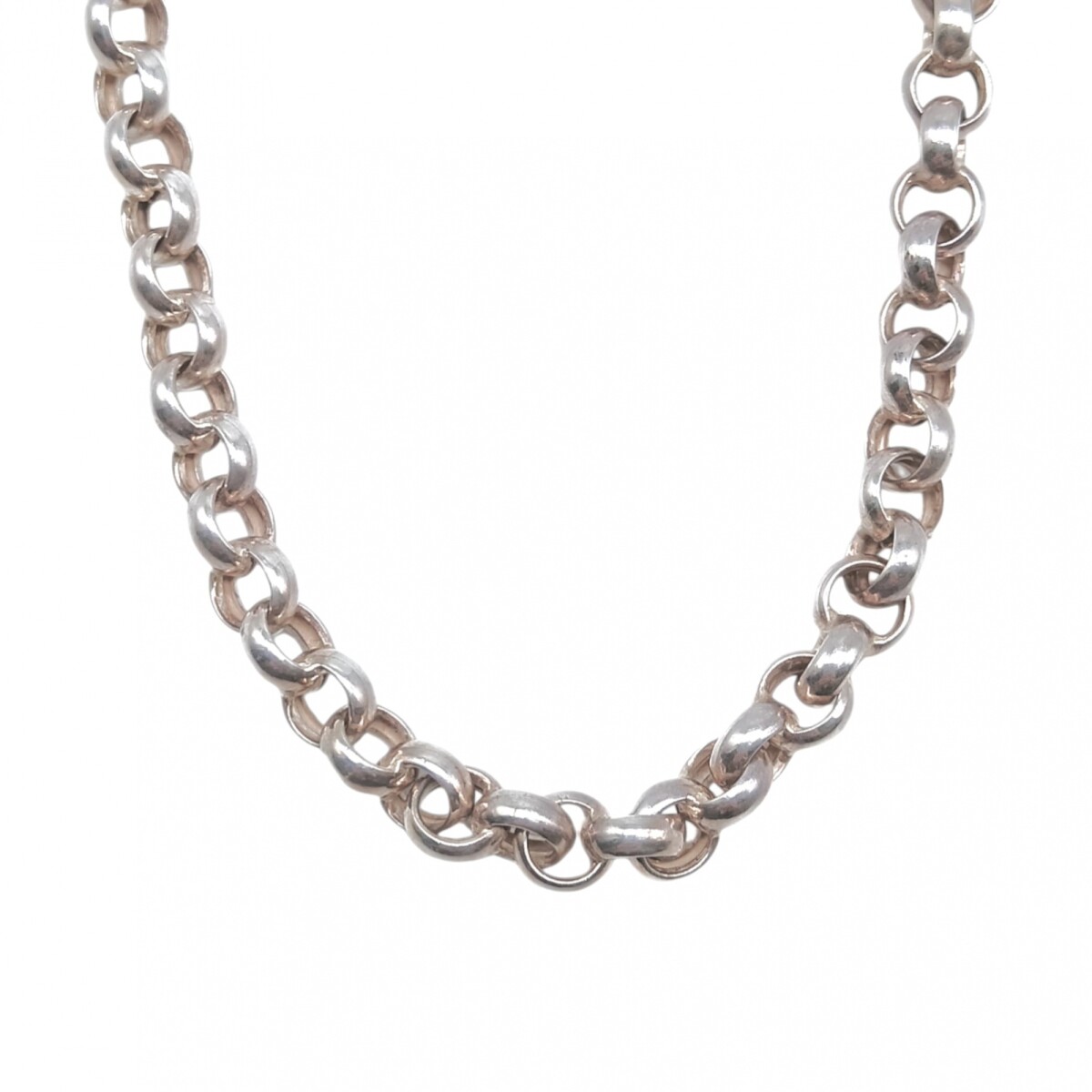 Cadena rolo y bolitas - Plata 925 - sin piedra -CD5088 - sinpiedra 