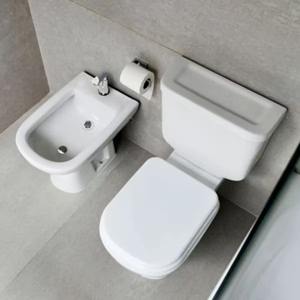 Bidet Ferrum Bari blanco 1 agujero Bidet Ferrum Bari Blanco 1 Agujero