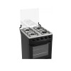 Cocina Mueller 4 Hornallas Súper Gas Negra Cocina Mueller 4 Hornallas Súper Gas Negra