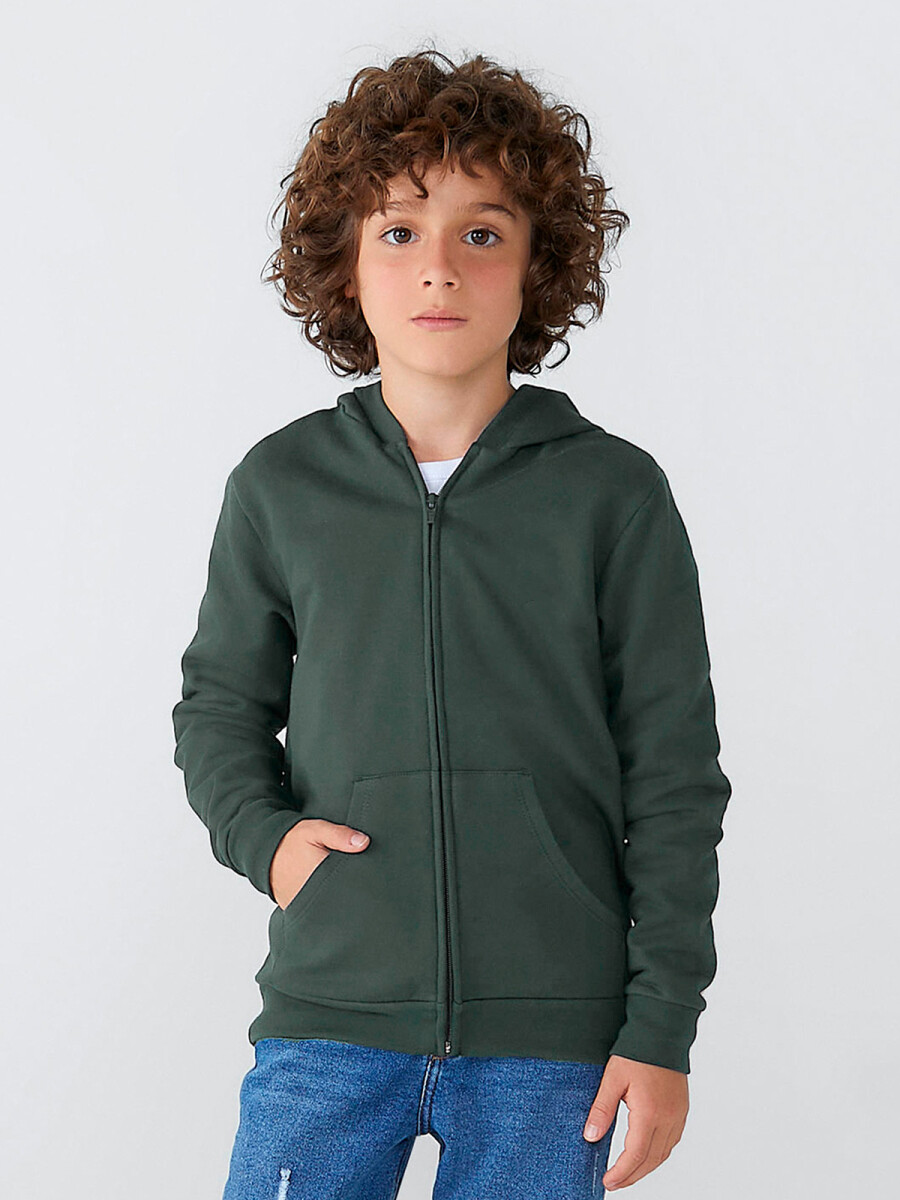 CAMPERA INFANTIL UNISSEX - VERDE 