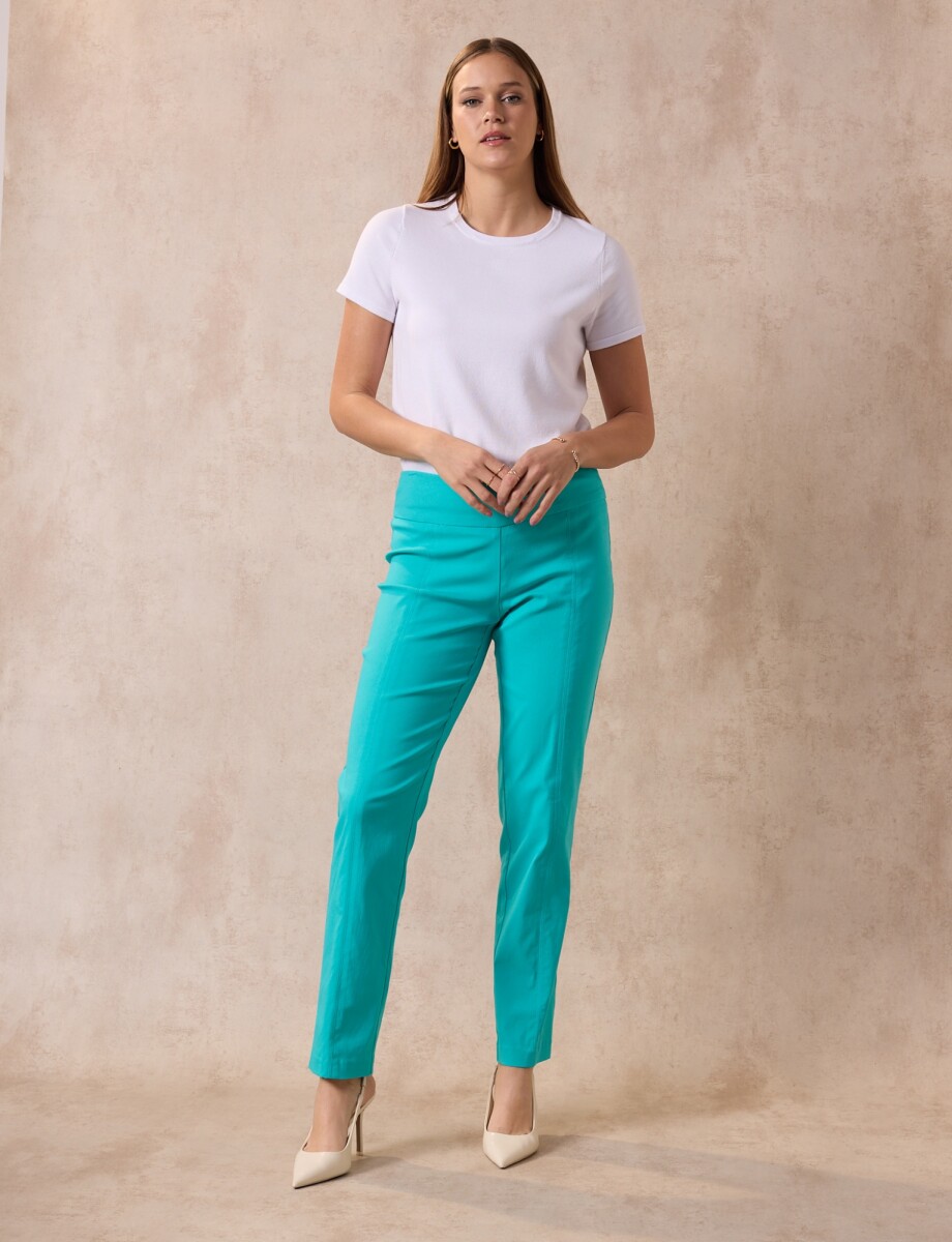 Pantalon Modelador - Turquesa 