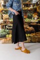 PRE VENTA FALDA POMELA Negro