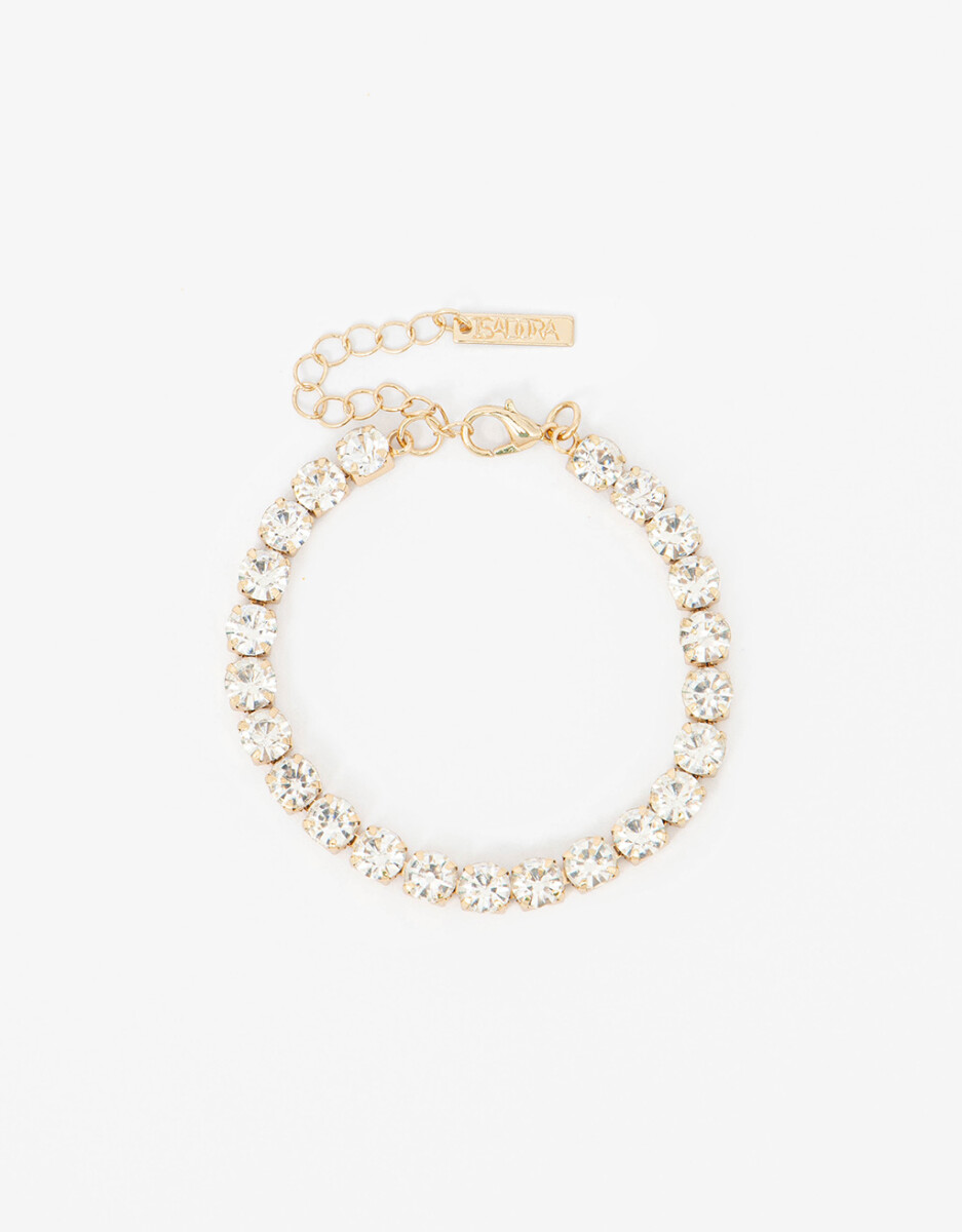 Pulsera Flexible Strass 