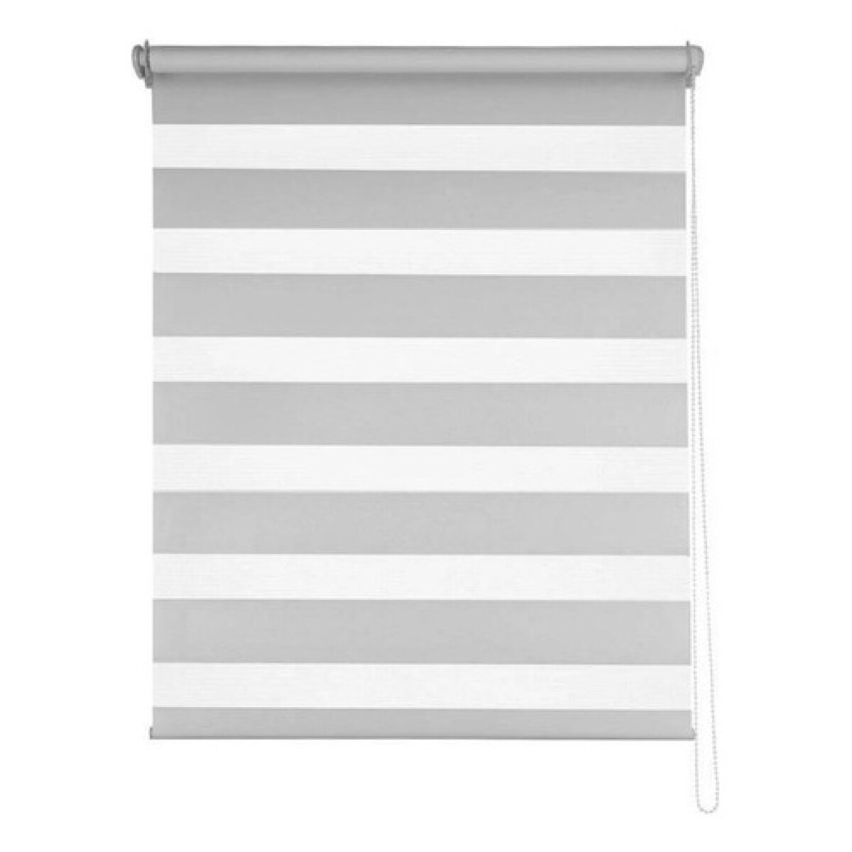 Cortina Roller Zebra Simple Lumax 1.2x2.1mts - Gris 