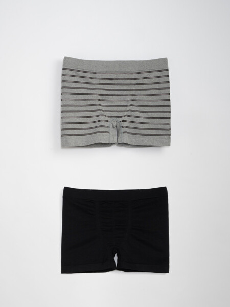 Boxer microfibra Gris Melange