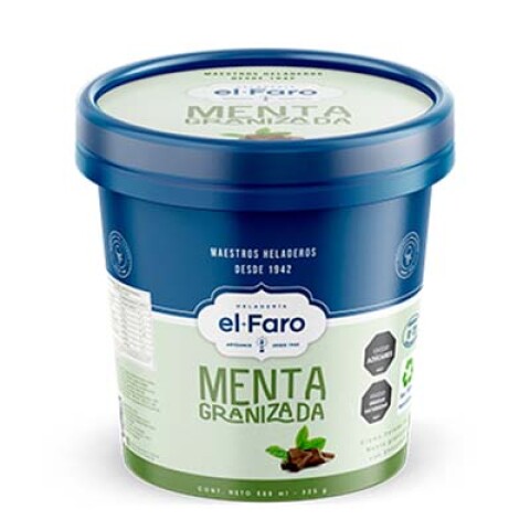 Helado de Menta Granizada El Faro 500ml Helado de Menta Granizada El Faro 500ml