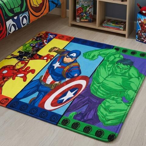 Alfombra con Memoria 40 x 60 cm Avengers