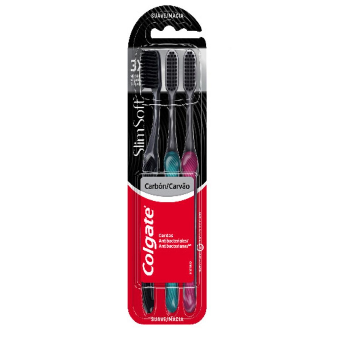 Cepillo De Dientes Colgate Slim Soft 3 U 