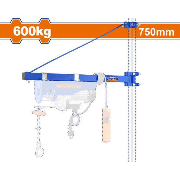 SOPORTE PARA APAREJO ELECTRICO WF_WETS1A01 CANTIDAD DE CUERDAS 1 COLOR AZUL SOPORTE PARA APAREJO ELECTRICO WF_WETS1A01 CANTIDAD DE CUERDAS 1 COLOR AZUL