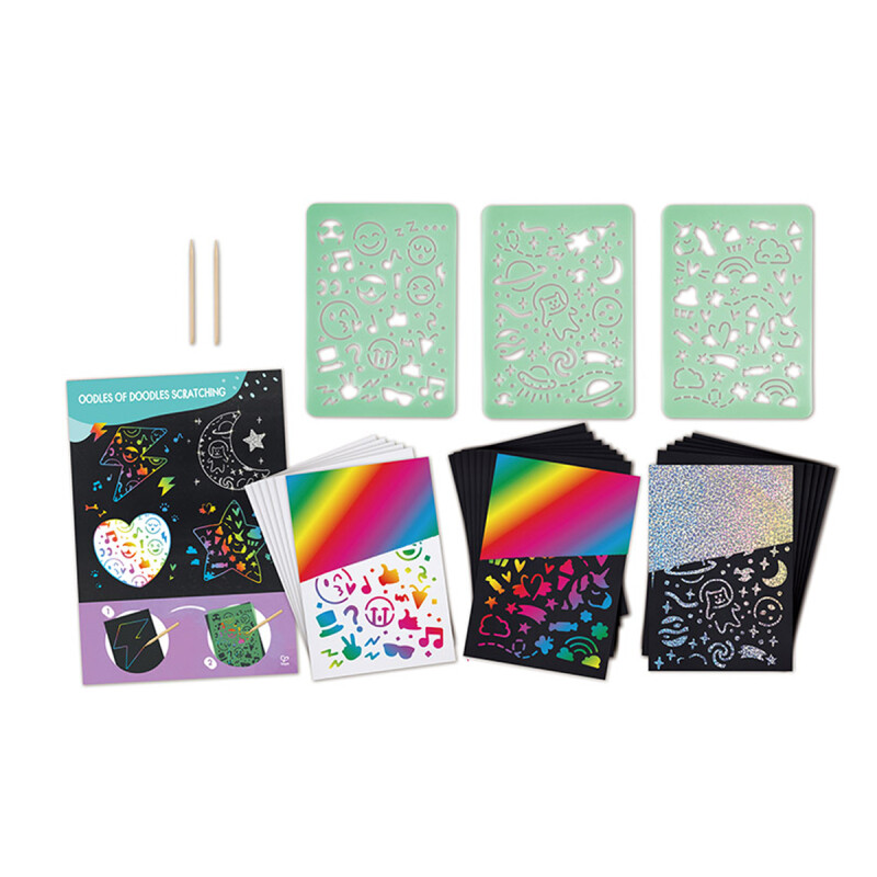 Juego de plantillas para raspar y dibujar Hape Juego de plantillas para raspar y dibujar Hape