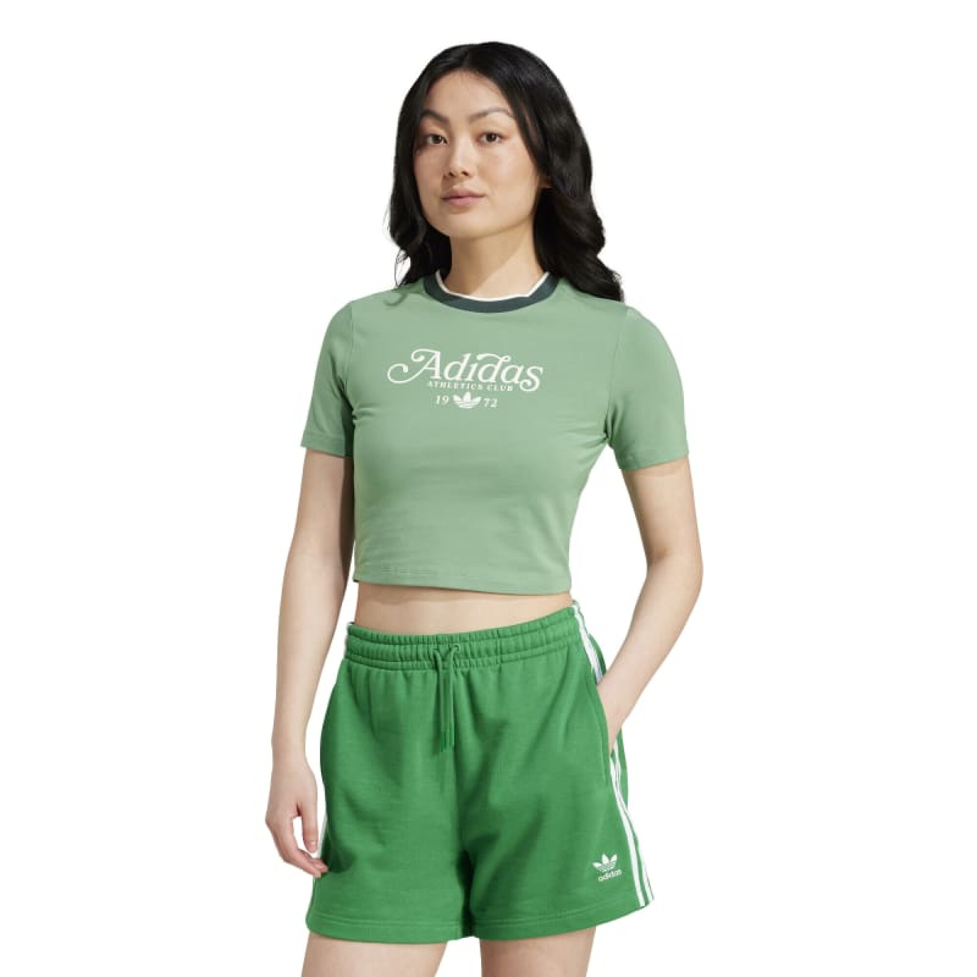 Remera adidas verde discount
