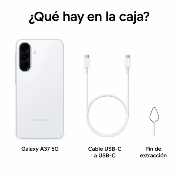 Samsung A37 8/256gb 5g BLANCO