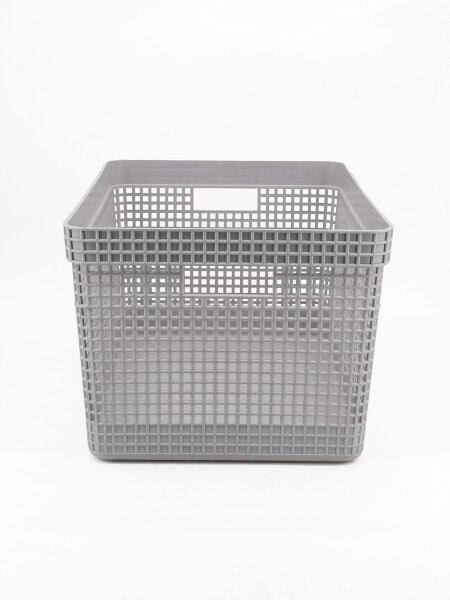 CESTA PLASTICA BLANCO