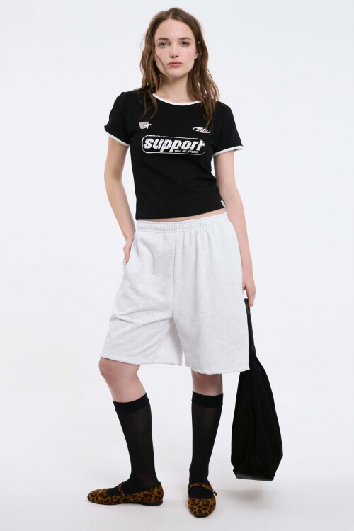 Short Ken Gris Melange