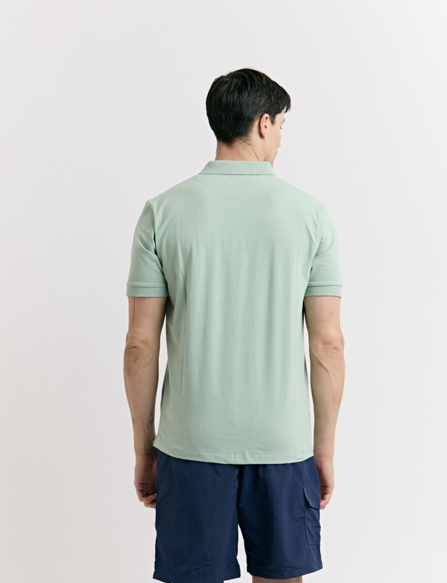 520975 REMERA HARRINGTON LABEL Verde