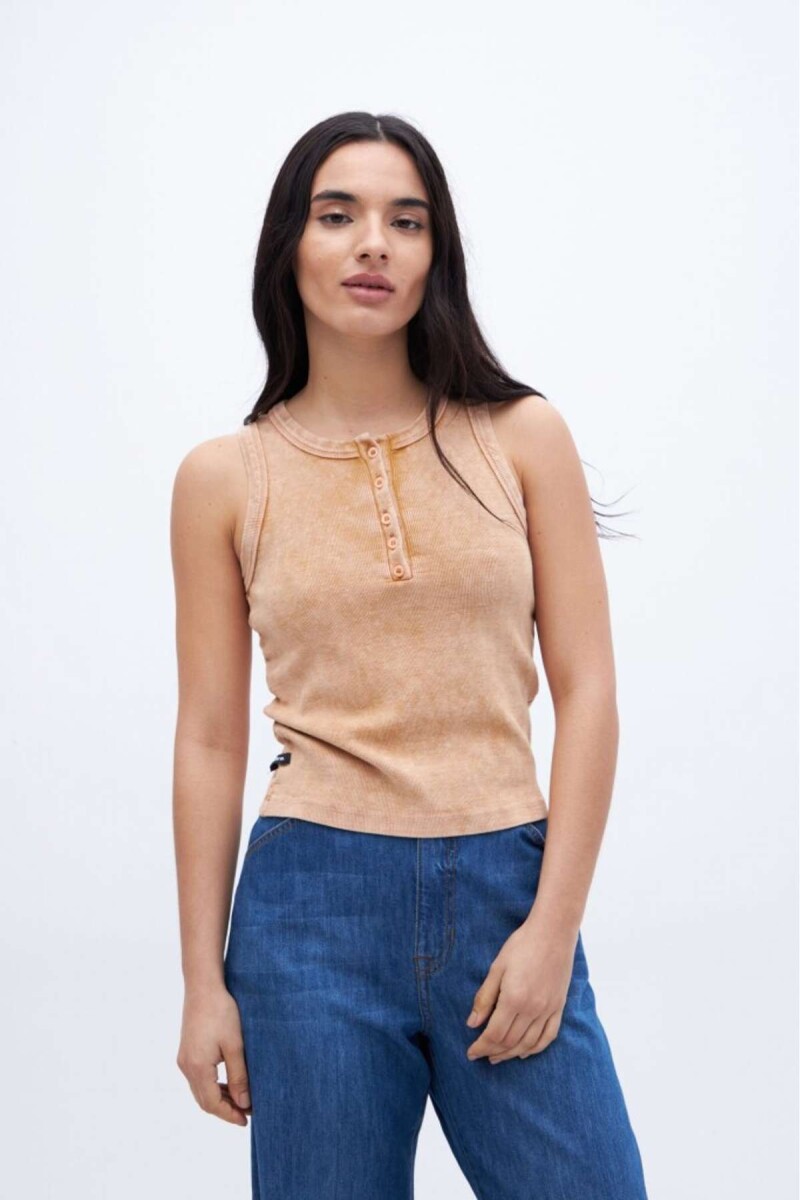 Musculosa Doris - Camel 