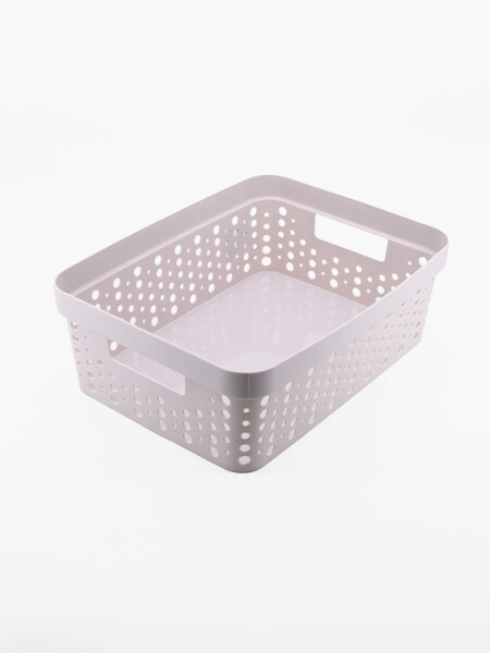 CESTO ORGANIZADOR 11LTS GRIS (V)