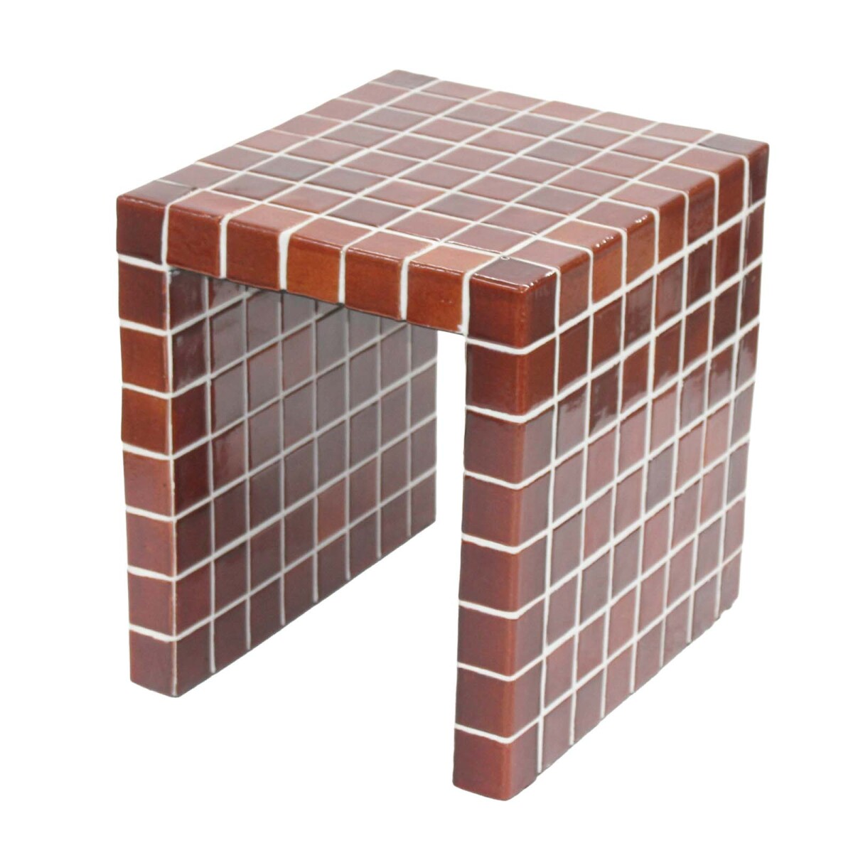 MESA LATERAL - CERAMICA ROJO ILIOS BORDEAUX 