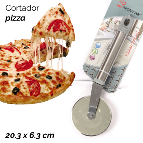 Cortador De Pizza 20,3x6,3cm Unica