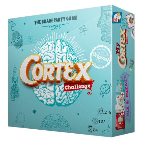 Asmodee - Cortex Challenge Juego de Mesa. +8 Años. 2 a 6 Jugadores. Idioma Español. 001