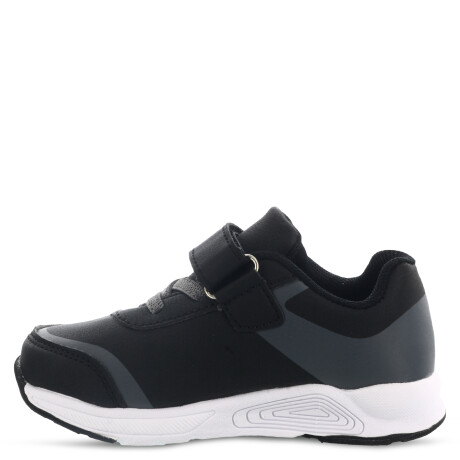 Championes Infantiles Umbro Manchester II Infantil Negro - Gris - Blanco