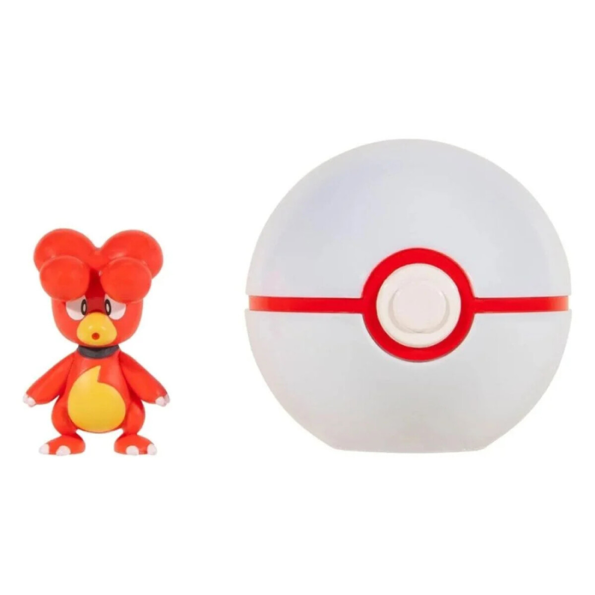 Figura Pokémon Clip 'N' Go - Magby y Premier Ball 