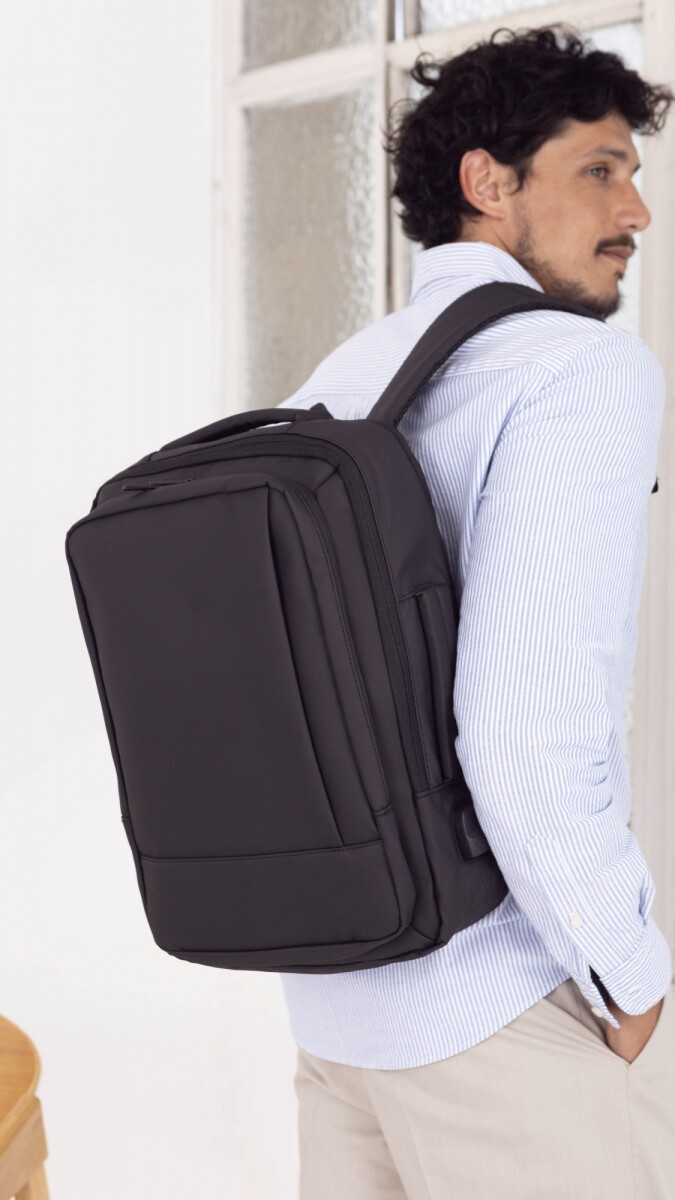 MOCHILA THE ECONOMIST - NEGRO 