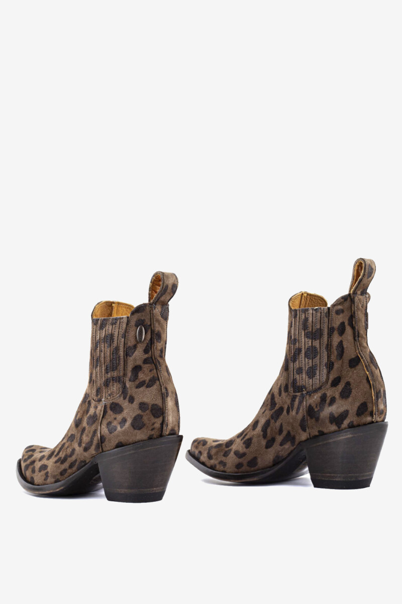 BOTA TEXANA ESTUDIO Leopardo
