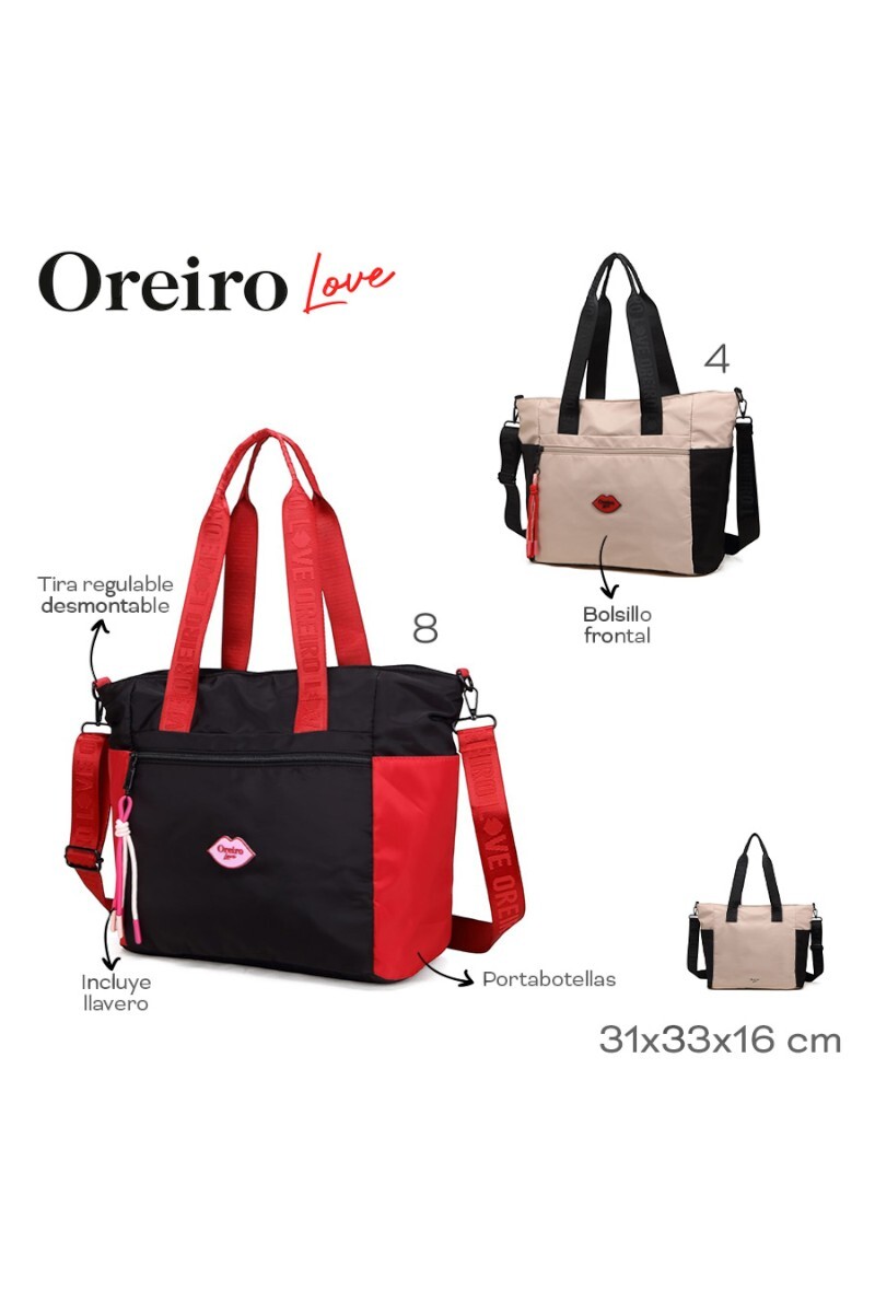 Cartera Las Oreiro Negro