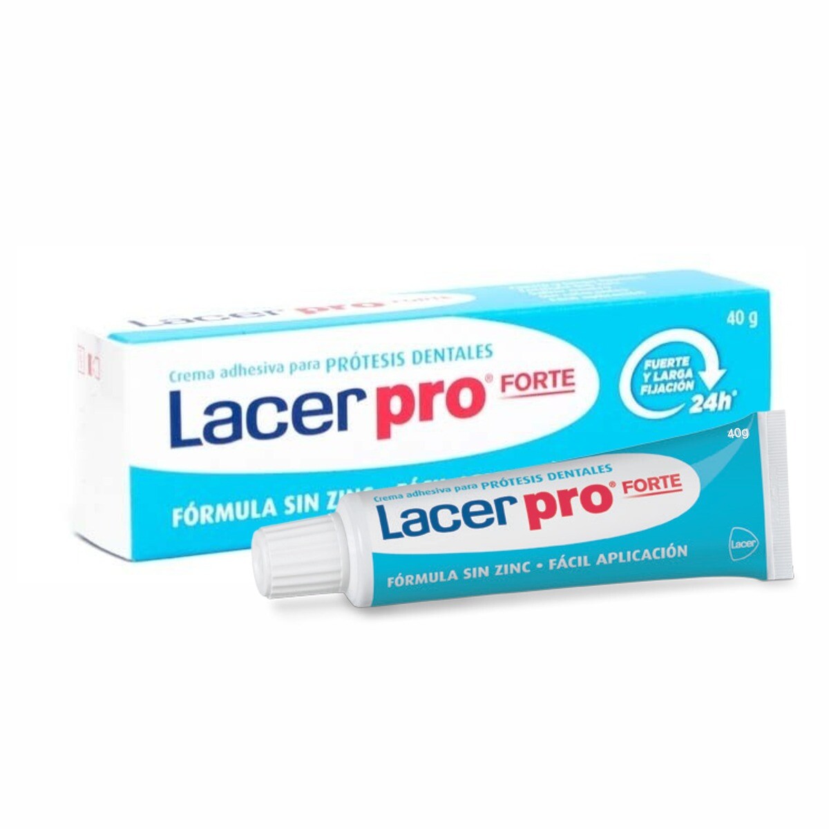 LACER PRO CRE ADHESIVA P/PROT TUB- 40GR 