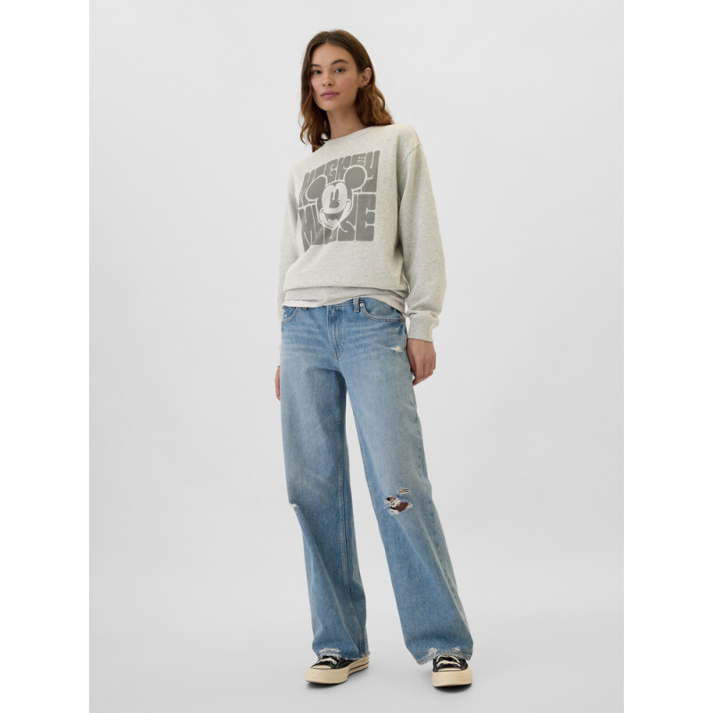 V-DIS NON LOGO CREW LIGHT HEATHER GREY B10