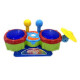 Batería Infantil Musical C/ Luces Y Sonidos Calesita Multicolor Batería Infantil Musical C/ Luces Y Sonidos Calesita Multicolor