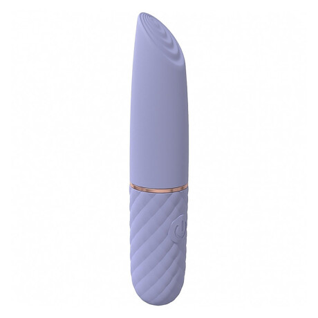 Vibrador Clitoriano Beso Tipo Lápiz Labial Loveline Lavanda