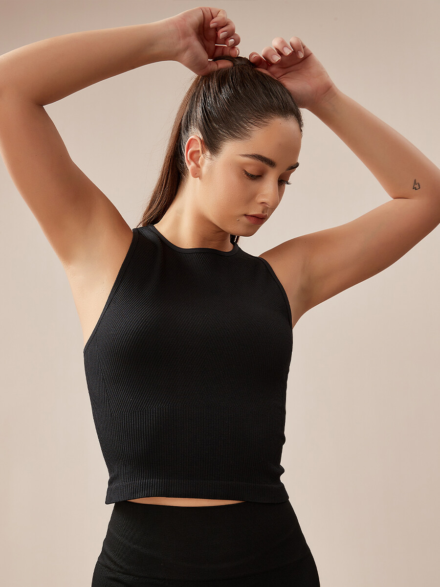 TOP GINA - NEGRO 