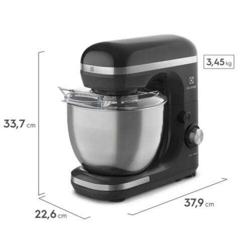 Batidora Planetaria Electrolux EKM40 5 Litros Negro Batidora Planetaria Electrolux EKM40 5 Litros Negro