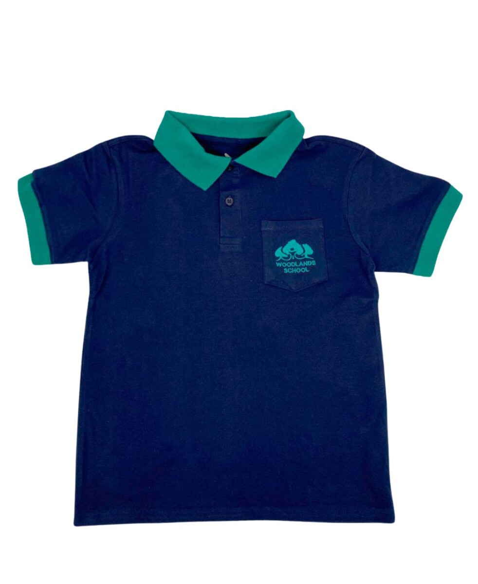 Remera Polo manga corta Woodlands - Navy 