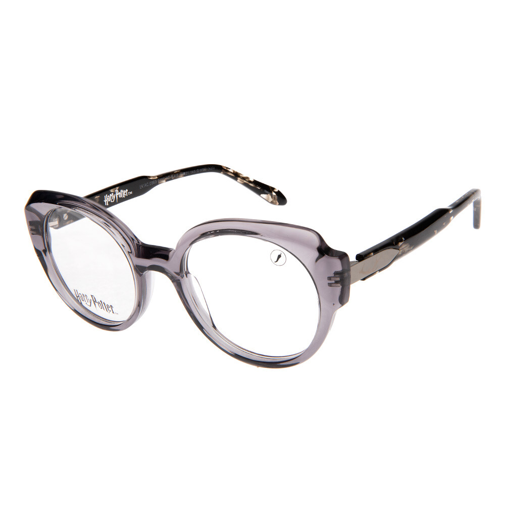 Lentes De Vista Harry Potter 2023 Redondo - Mujer Negro/Negro