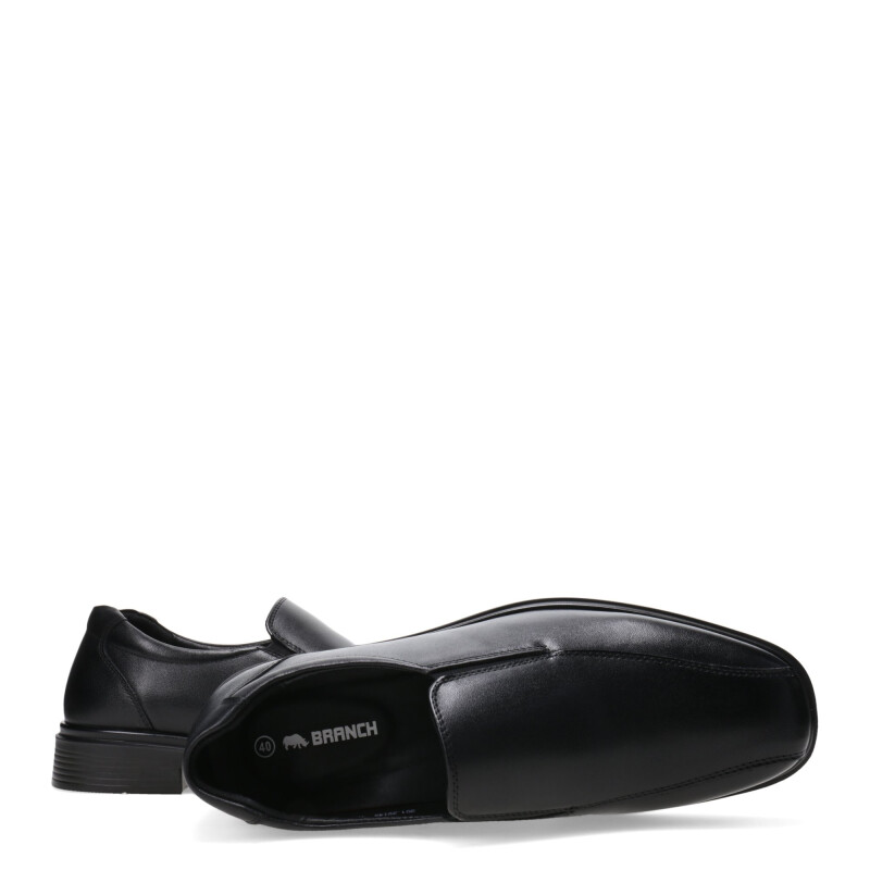 Zapatos de Hombre Branch Tord De Cuero Negro