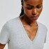 BLUSA MM FEM CINZA MESCLA
