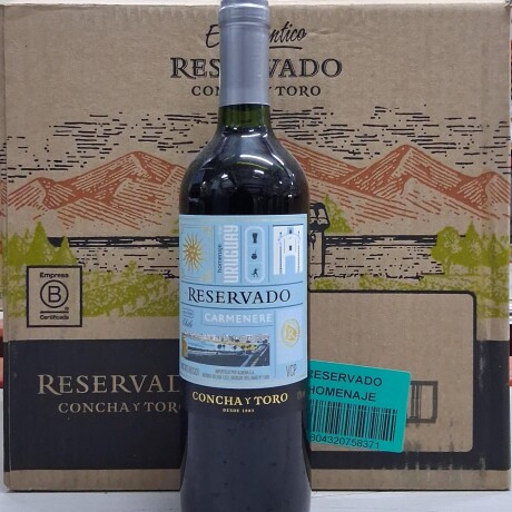 VINO CONCHA Y TORO RESERVADO(01B) CARMENERE URUGUAY 750ML VINO CONCHA Y TORO RESERVADO(01B) CARMENERE URUGUAY 750ML