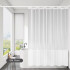 Cortina de baño transparente 183x183cm Cortina De Baño Transparente 183x183cm