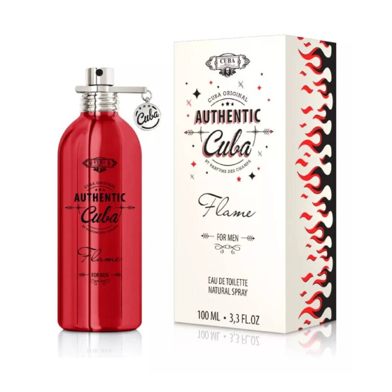 Perfume Cuba Authentic Flame for Men EDT 100ml Perfume Cuba Authentic Flame for Men EDT 100ml