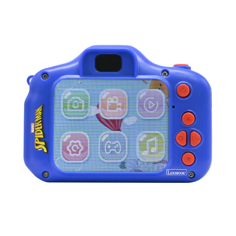 Cámara Digital Multifuncional Recargable Lexibook Spiderman